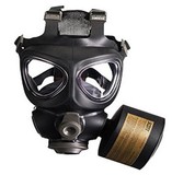 全面罩呼吸器 > M110 CBRN Dual Lens面罩（正压式空气呼吸器类产品）